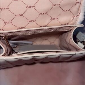 ALDO Cream Quilted Women's Bag